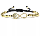 Infinity Charm Bangle