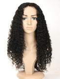 16-28 Inch Natural Full Lace Deep Curly Wig - WazzalaLifestyle