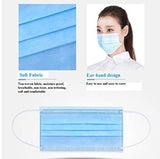 Set of 25pcs Disposable Facial Mask